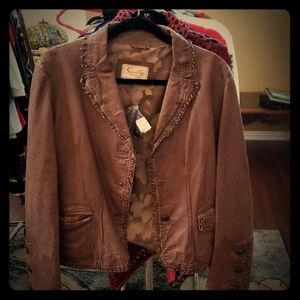Scully Leather Jacket.  Never worn still has tags